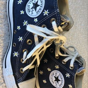 Denim Daisy Converse
